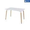 Bàn cafe Eames chữ nhật 120x80 T