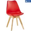 Ghế cafe Eames đệm bọc da J5-D