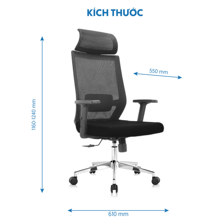 Ghế xoay văn phòng đã được nâng cấp đáng kể vào năm 2024, với thiết kế hiện đại và tính năng thông minh giúp bạn có trải nghiệm làm việc tốt hơn. Với chất liệu được cải tiến và vật liệu đàn hồi tốt hơn, chiếc ghế này sẽ đảm bảo bạn luôn thoải mái trong suốt cả ngày làm việc.