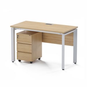 Bàn làm việc Ryder RY01A khung trắng