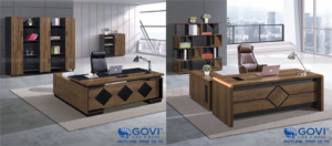 Tìm kiếm giải pháp setup nội thất văn phòng giám đốc với các sản phẩm Luxury của Govi
