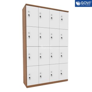 Tủ locker gỗ 16 cánh LKG16-MT