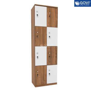 Tủ locker gỗ 8 cánh LKG8-TG