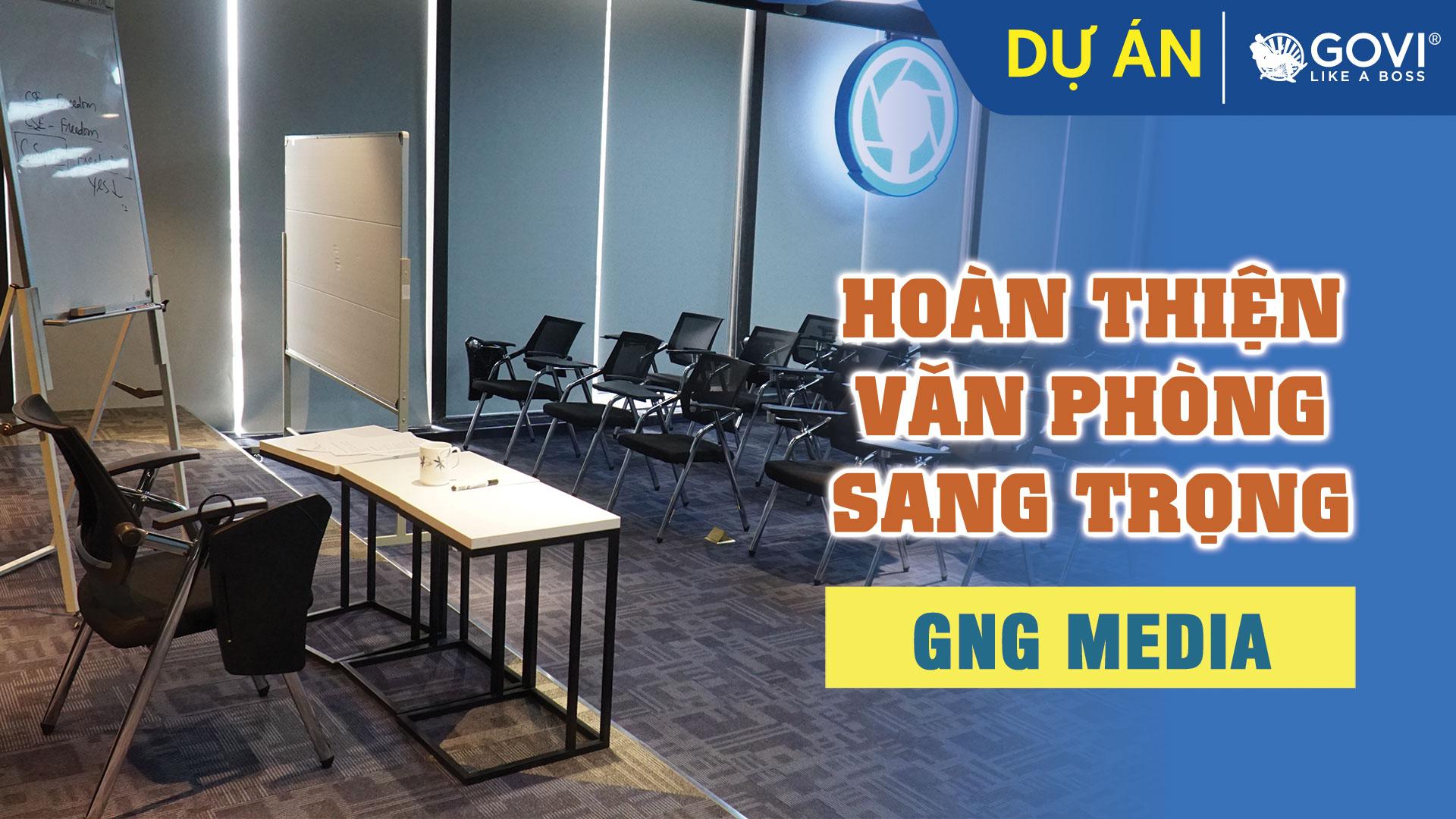 Dự Án GNG Media – Cho Không Gian Văn Phòng Sang Trọng, Hiện Đại
