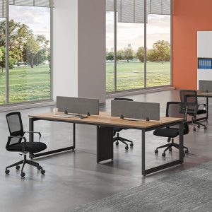 Cụm bàn làm việc Ryder RUC01-2412 khung đen