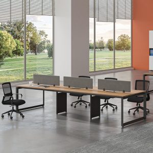 Cụm bàn làm việc Ryder RUC01-3612 khung đen