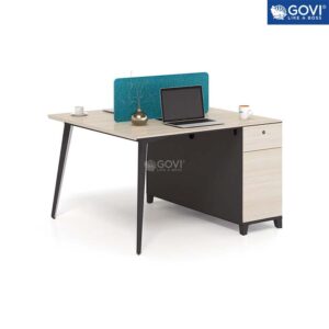 Cụm bàn làm việc nhập khẩu 2 người Kemi K-WE1212G