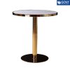 Bàn Tulip mạ vàng D600-T - Mẫu 2
