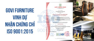 Govi vinh dự nhận chứng nhận ISO 9001: 2015 – Quản lý chất lượng