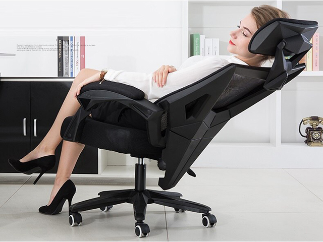 Những mẫu ghế văn phòng có tựa đầu ngày càng được mọi người ưa chuộng