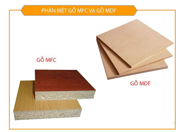 So sánh MDF và MFC để thấy được sự khác biệt của hai chất liệu cốt gỗ công nghiệp