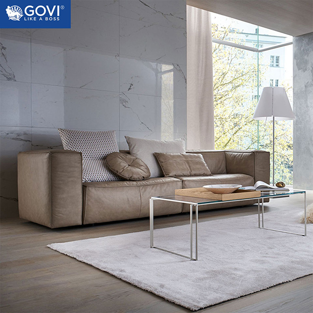 Mang vẻ đẹp hiện đại, mẫu sofa sảnh chờ DZ870 được bọc da sang trọng kết hợp cùng bàn trà ấn tượng tạo nên tổng thể hoàn hảo.
