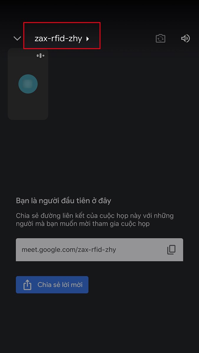 Cách tạo cuộc họp qua google meet