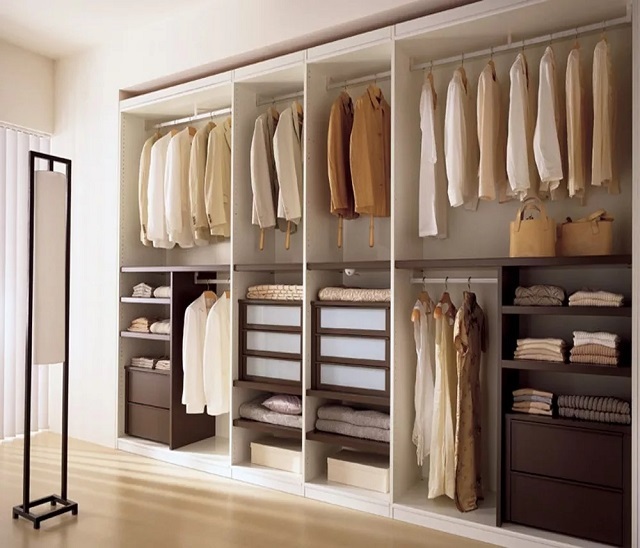 Lựa chọn tủ quần áo phù hợp mọi không gian