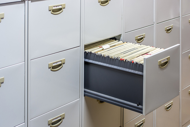 Tủ đựng hồ sơ nhiều ngăn có thể đựng được nhiều loại hồ sơ khác nhau, phù hợp với kích thước nhiều loại giấy tờ, hồ sơ