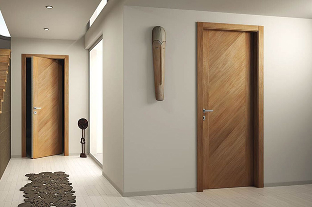 Gỗ HDF có đặc tính cách âm, chống ồn tốt nên loại gỗ này được sử dụng làm cửa rất phổ biến