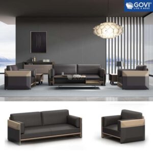 Sofa da cao cấp KFS-WY-SF3018