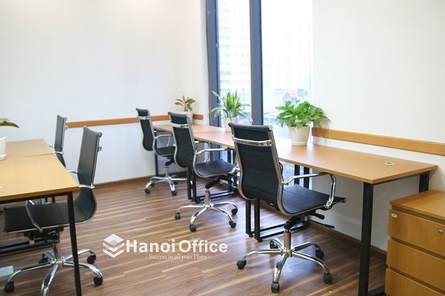 Hanoi Office Lê Văn Lương mang đậm phong cách thiết kế theo xu hướng tối giản đặc trưng.