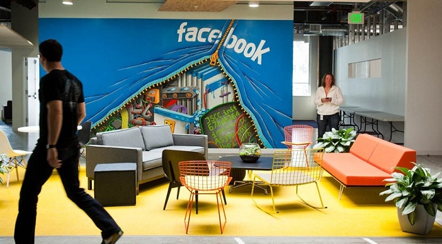 Facebook thuộc top những văn phòng đẹp nhất thế giới