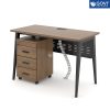 Bàn làm việc Gaia GA01B khung đen
