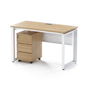 Bàn làm việc Ryder RU01B khung trắng