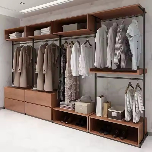 Tủ quần áo mở, không cánh mẫu số 3