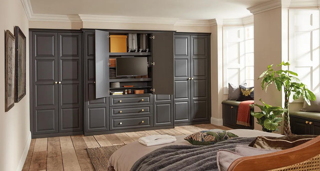 Tủ quần áo kết hợp kệ tivi mẫu số 3