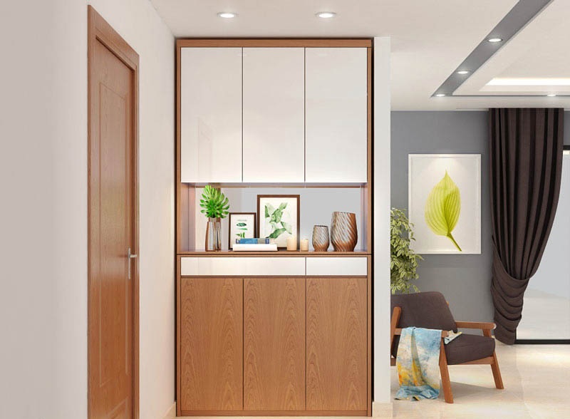 Tủ giày cao kịch trần mẫu số 11
