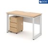 Bàn làm việc Ryder RU01A khung trắng