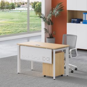 Bàn làm việc Ryder RY01B khung trắng