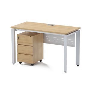 Bàn làm việc Ryder RY01B khung trắng