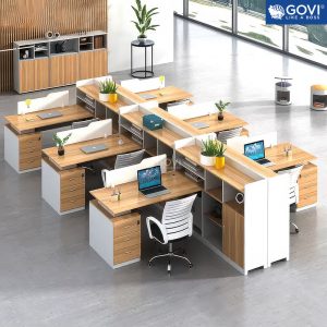 Cụm bàn làm việc 6 người CG09-3036