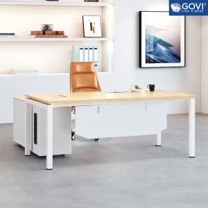 Bàn giám đốc chân sắt hộp Eos ETP01