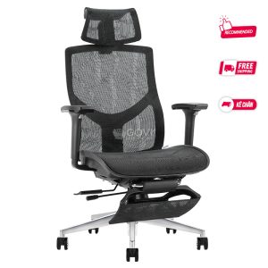 Ghế công thái học Ergonomic Solid S03 Pro (Footrest)