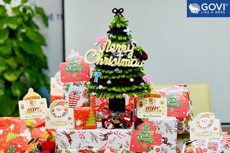 Mỗi dịp Giáng sinh, Ông già Noel Govi Furniture lại mang theo những lời chúc và món quà tốt đẹp gửi tặng con em cán bộ nhân viên công ty