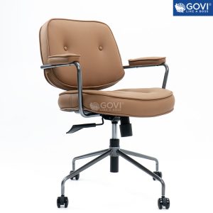 Ghế Eames bọc da E01-N