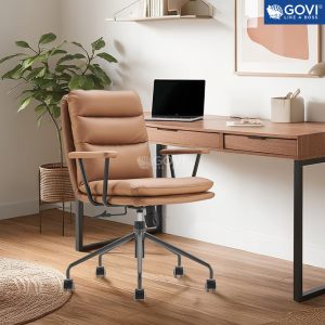 Ghế Eames bọc da E02