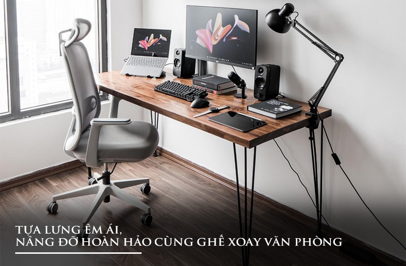 Cách lựa chọn ghế xoay văn phòng tốt cho cơ thể