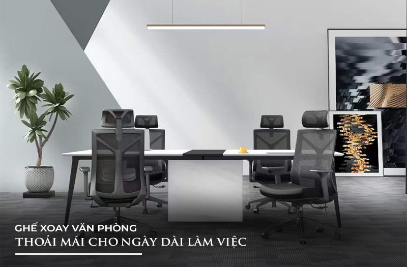 Xu hướng ghế xoay văn phòng phổ biến hiện nay