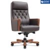 Ghế lãnh đạo da bò Leon LE-625A-BN