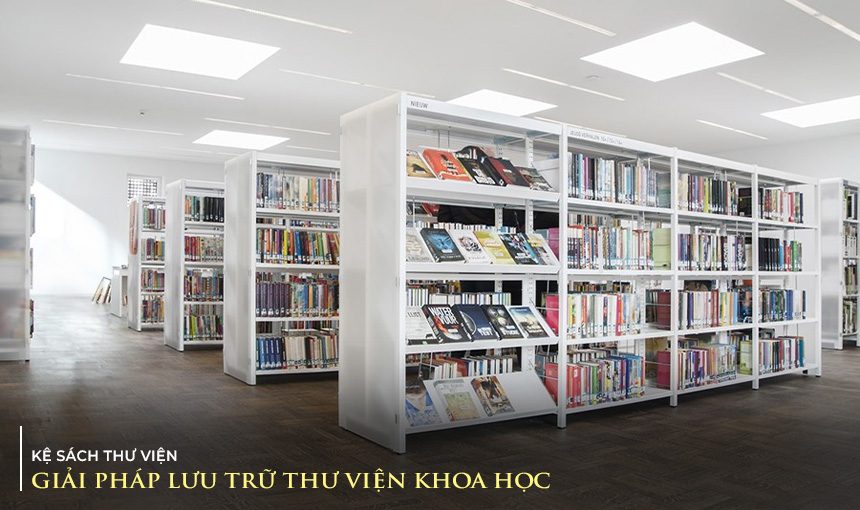 Giá kệ thư viện Govi - Giải pháp lưu trữ hoàn hảo cho kho tàng tri thức