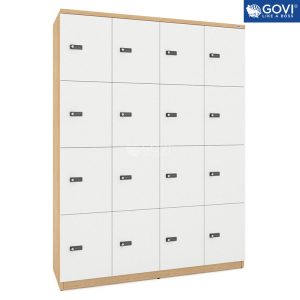 Tủ locker gỗ 16 cánh khóa mật mã LKG16MM-MT