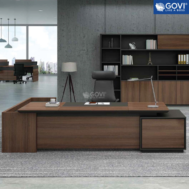 Bàn giám đốc chữ L mẫu Kante KT-01T3220