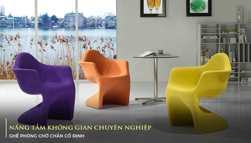 Ghế phòng chờ chân cố định Govi - Tận hưởng không gian chờ chuyên nghiệp và thoải mái