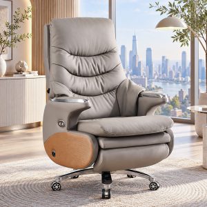 Ghế giám đốc chỉnh điện Massage LUX-03-GR