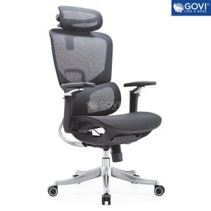 Ghế công thái học Ergonomic Govi Alpha Flex (5D Almrest)