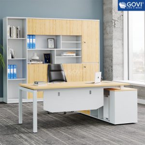 Bàn giám đốc chân sắt hộp Eos ETP04