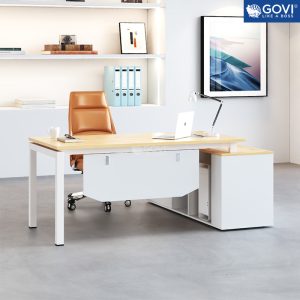 Bàn giám đốc chân sắt hộp Eos ETP04