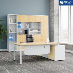 Bàn giám đốc chân sắt hộp Eos EUTP04-T