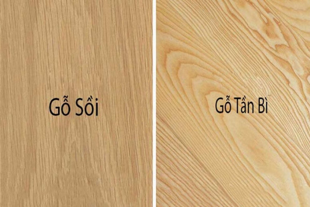 so sánh gỗ sồi và gỗ tần bì